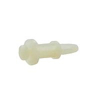 Essentra Components KSLBN-6-01 Snap Lock CB Spt,Keyslot,Natural,3/8 in Spc
