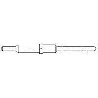 AMP Connectors - TE Connectivity 205548-2 Rack & Panel Connectors PIN CONTACT, SZ 16