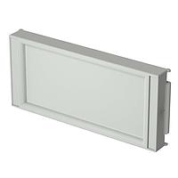 BOPLA 79003900 Enclosures, Boxes, & Cases COVER, FRONT, COMBICARD, CLOSED FRAME, ABS, RAL 7035