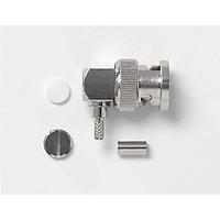 Pomona Electronics 73042 Connectors BNC RIGHT-ANGLE PLUG, 50 OHM, CRIMP/SOLDER TYPE, RG174, 188, 316
