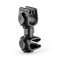 HellermannTyton 156-01972 MOC Clip to MOC Clip MOC Clip to MOC Clip Perpendicular, 7 mm, 5 mm Perpendicular, PA66HIRHSUV, Black, 2000/ctn