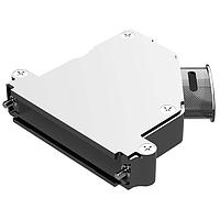 Amphenol Positronic D37000AKNE0/AA Banded Backshell D-Sub Backshell Banded Ellipt Side slot M internal hex,  Size 4