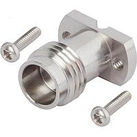 Amphenol SV Microwave SF3321-60024-1S PCB Connectors 1.85mm F PCBComp/Mnt Conn 2Hole w Scrw