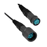 Bulgin PXF6054CAJ Fiber Optic Cable Assemblies Flex fiber connector 300M OS1