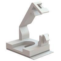 Essentra Components WSLTB-02A-19A Locking Top Wire Sdl,Lock Top,Adh Mnt,Natural