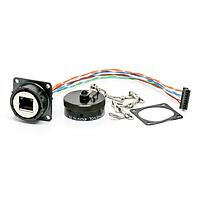 Amphenol Socapex 41019 Modular Connectors / Ethernet Connectors RJF2SA2B015100BTX