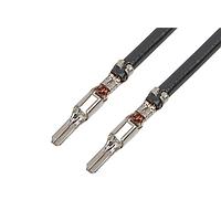 Molex 217522-1121 Pre-Crimped Lead MIZUP25 M-M LEAD 75mm 0.5mm SQmm BLK