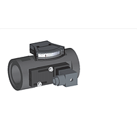 Senseca HR2K1O1-032GM040 Flow Switch (10 - 40 l/min, DN 32, process connection: brass, measurement display at side)