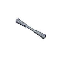 Amphenol LTW AB-BB03FL-BBBL-QD001 Sensor Cables / Actuator Cables X-Lok, Standard Size, Plastic, 10A, 03 pins, Female Connector, Female Contact, Straight-to-Straight, Push Lock, Overmolded Double Ended, Length 1000mm, IP68