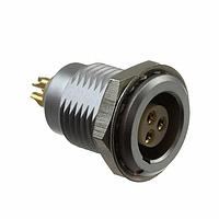 NorComp 821B003-203RF01 Connectors 1B 3P FML PNL MNT FIXED FRONT NUT
