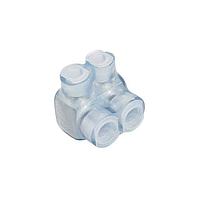 Panduit PCSB4-4S-6Y Multi Tap Connector Multi-Tap Conn Single-Sided Clear Blue PVC