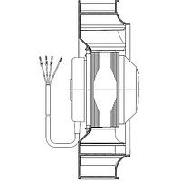 ebm-papst R2D220-AB02-10 Motorized Impellers AC Backward-Curved Motorized Impeller