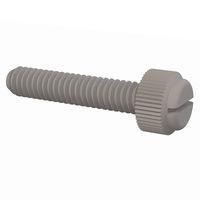 Essentra Components 092520125TEG Thumb Screw Slotted Thumb Screw, 1/4-20 Thread, 1 1/4 Lg