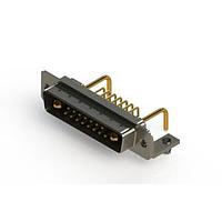 EDAC 629-17W2650-1TB Mixed Contact D-Sub Connectors Right-angle Power Combo D-Sub Connector