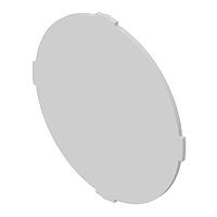 EAO 61-9707.7 Switch Hardware LENS FLUSH HALO STYLE W-SLVR-GRAY