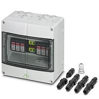 PHOENIX CONTACT 2800993 Surge Arrester PV-SET 2ST/1000DC/ 32A-2MPP-SC