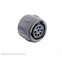 Eaton Souriau-Sunbank UTSX612E8SX Plugs Plug, without backshell, with 8 female solder contacts, IP68/69K in unmated conditions, keying X