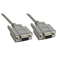 Amphenol Cables on Demand CS-DSNULW19FF-025 D-Sub Cables CABLE, DB9F/F NULL MDM 25'