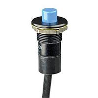 OTTO P3-90031 Momentary Action 5A 28VDC MILSPEC BLUE BTN NO HEXNUT