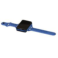 Serpac BW63DBKCSBL Wrist Enclosure BW-63 Series Wrist Enclosure with Blue Band. Three-Piece Design, Polycarbonate Plastic, Integrated Waterproof Seal, IP 65, 66, 67; NEMA 4X, 12, 13 Ratings