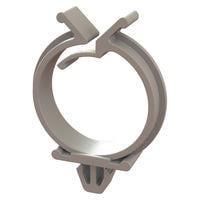 Essentra Components RWS-16-01 Round Wire Saddle Wire Sdl,Rnd,Self Mnt,Nat,1 in Hold