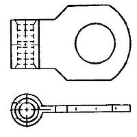 Molex 19041-0012 Ring CLOSED FLAG KRIMPTIT KRIMPTITE (B-143-10)