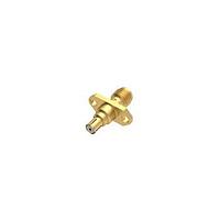 Radiall R191553400 Connectors SMP-MAX FEMALE - SMA FEMALE 2 HOLE FLANGE STRAIGHT ADAPTER