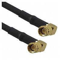 Amphenol RF 095-902-482M050 RF Cable Assemblies SMA RA to SMA RA on LMR-240 Cbl .5M