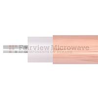 Fairview FM-SR250CU-STR RG401 Type .250 Semi-Rigid Coax Cable with a Bare Copper Outer Conductor in Straight Sections