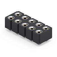 Mill-Max 406-43-210-30-068001 Pin Sockets 10 Position STANDARD SOCKET HEADER