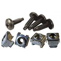 Hammond Manufacturing CAGKIT1224-100 12-24 Screw and Cage Nut Pack 12-24 CAGNUTS & SCREWS 100-PKG
