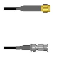 Amphenol Custom Cable Q-6805H0003018i RF Cable Assemblies SMA-SP/HDBNC-SP G174 18I