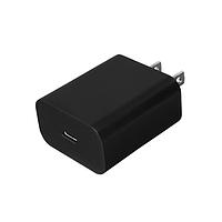 CUI Inc SWI20C-T-NW Fixed Plugs ac-dc, 5 Vdc/3 A, 9 Vdc/2.22 A, 12 Vdc/1.66 A, SW, wall-plug, NA, USB type C, level VI, white