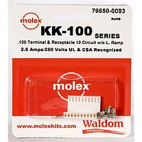 Molex 76650-0093 Connector Kits KK-100 Connector Kit Recep and term 10Ckt