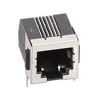 Kycon GDLX-S-66 Modular 6P6C R/A PCB BLACK LOPRO PNL STOPS SHLD