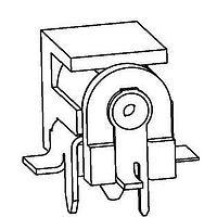 Switchcraft RASH712X Jacks RA PWR JK HY.100 DIA