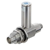 HUBER+SUHNER 3400.31.0024 Coaxial Surge Protector Coaxial Surge Protector Device, EMP sub-500 MHz, 3GPP band 71 with 4.3-10 jack(f) to jack(f), TETRA