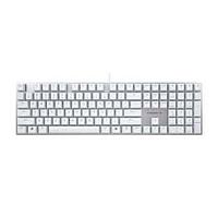CHERRY G80-3950LIBUS-1 Keyboards Silver/White, Mechanical Keyboard, MX2A BROWN Switches, w/ Anodized metal plate