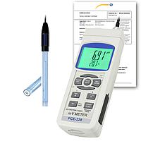 PCE 228SF-ICA Surface pH Meter (0-14 pH; ISO Cal. Cert.)