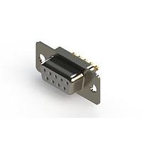 EDAC 628-M09-322-WN1 D-Sub Connectors - Standard Density Vertical Machined D-Sub Connector