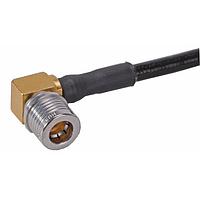 HUBER+SUHNER 16_QMA-W50-3-5/113_NE Connectors QMA right angle cable plug(m)