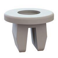 Essentra Components 60SGN00011 Grommet Nut Grommet Nut, .275x.290 Hole, .031-.125 Panel Thk