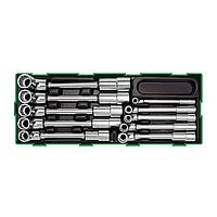 TOPTUL GTA1012 Angled Socket Wrench Set (10 pcs)