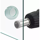 Tips for drilling on glass are extremely simple