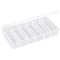 Flambeau T203 Multiple Compartment Six-Compartment Box 8" x 4" x 1 3/16" (20.32 x 10.16 x 3.02 cm)