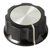 Davies Molding 1110 Cylindrical Knob with Skirt 1 9/32"D X 21/32"H