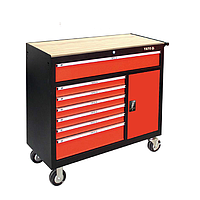 YATO YT-09141 8 Rawers Tool Cabinets With Wooden Upper Sheet