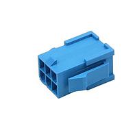Molex 46993-0640 Power MiniFitJr Plug w/Ers DR GW 06Ckt Blu