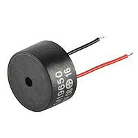 Same Sky (formerly CUI Devices) CMI-9650C-030 Electromagnetic Buzzer 9.6mm rnd 2.85kHz 3V Wire Lead