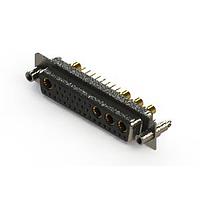 EDAC 628-36W4624-4T6 Mixed Contact D-Sub Connectors Vertical Combo Dsub